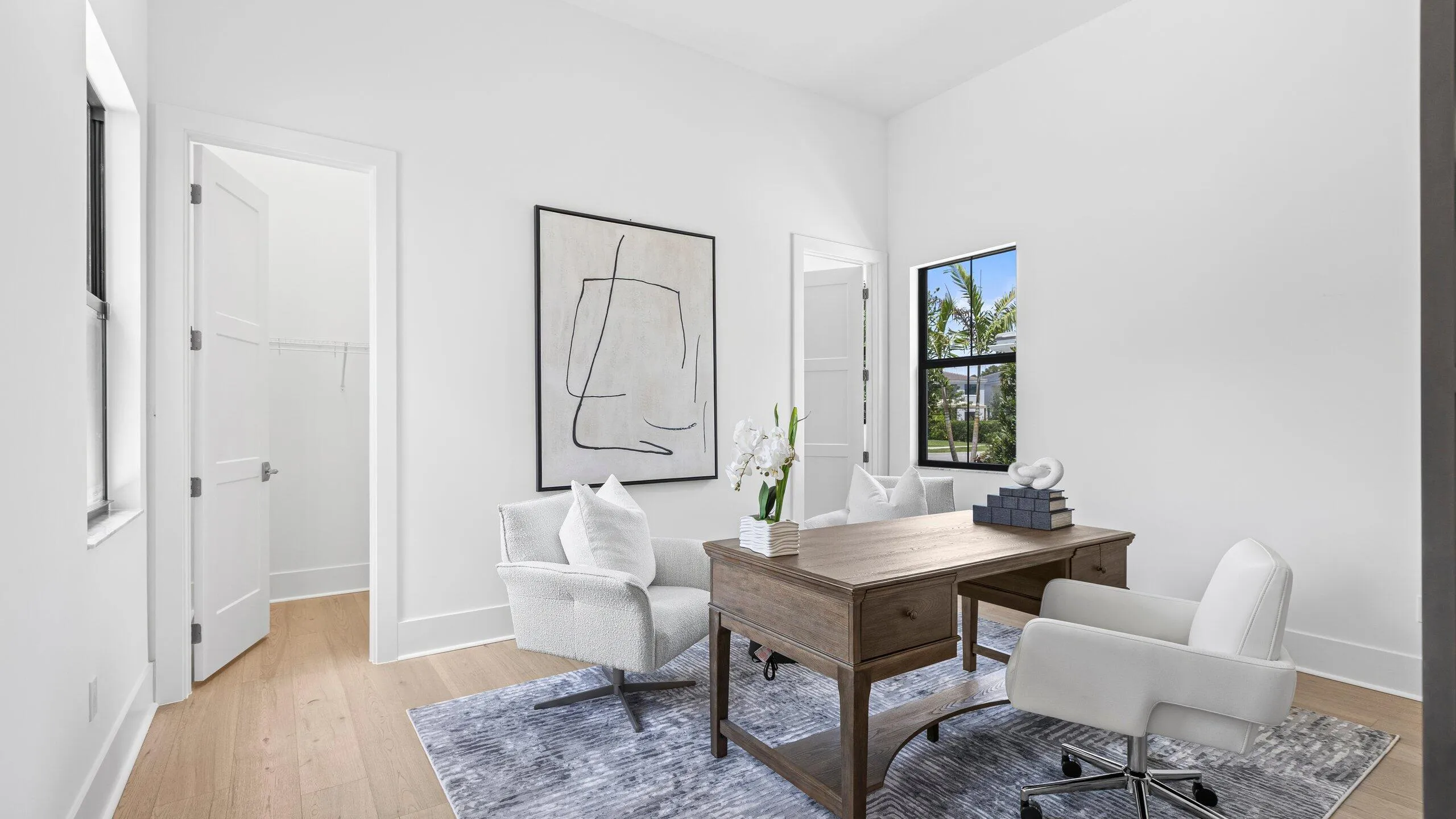 office staged