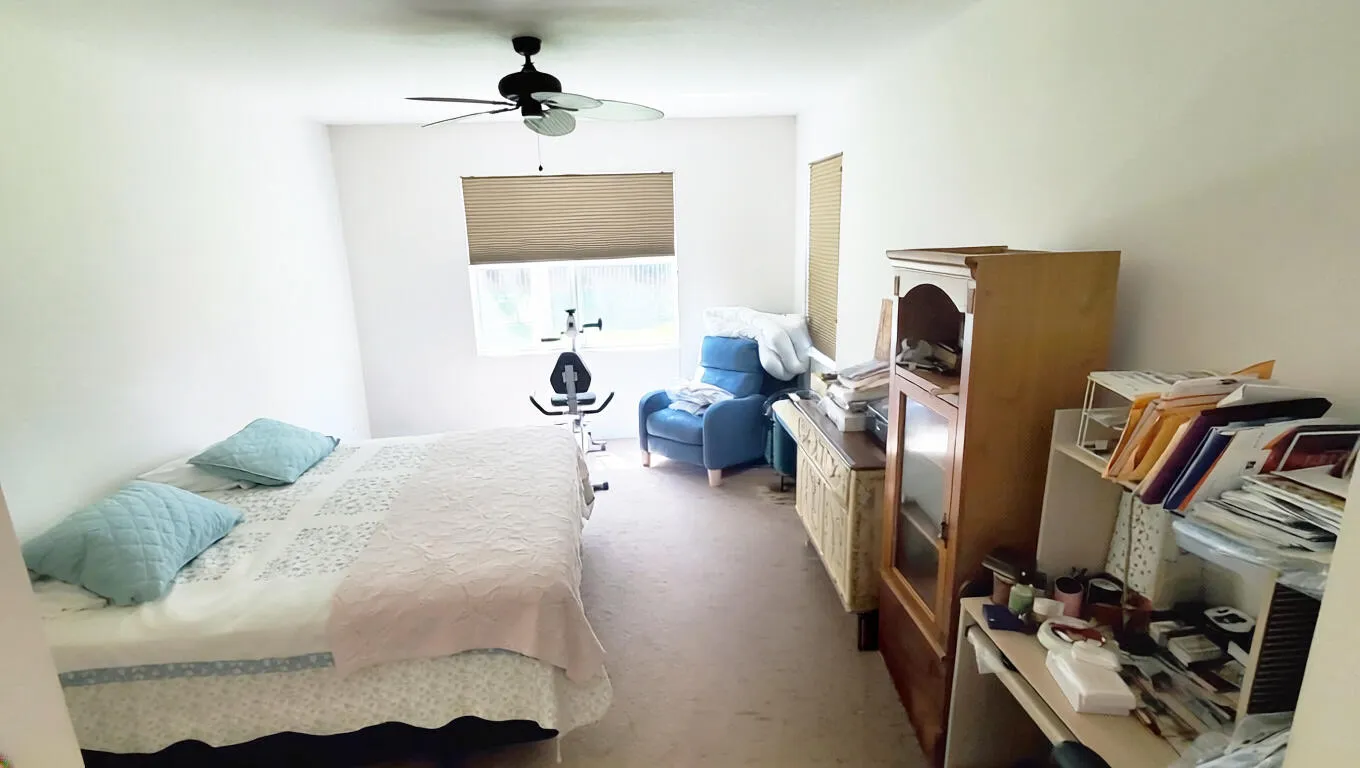Located in the back of the house. Great for privacy.