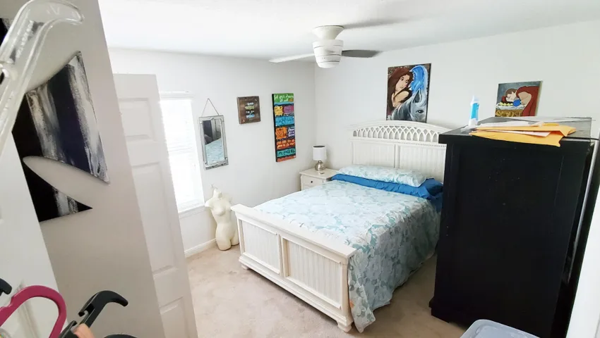Second floor bedroom.