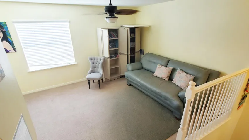 Great for office, playroom, second living area. Lots of options.