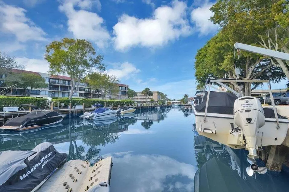 Porta Bella arial canal with boats pic