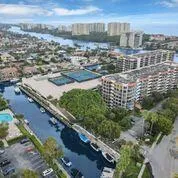 Porta Bella arial buidlings with boat pi