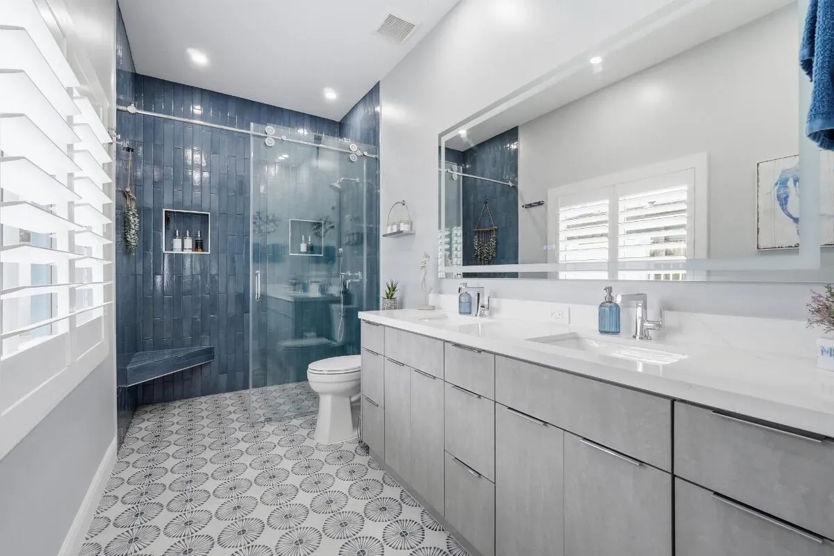 primary bathroom