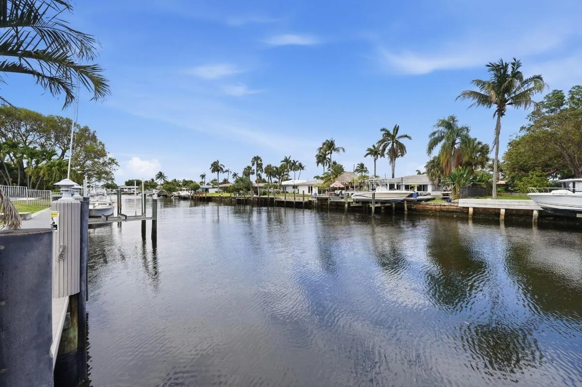 widest canal in Pompano Beach