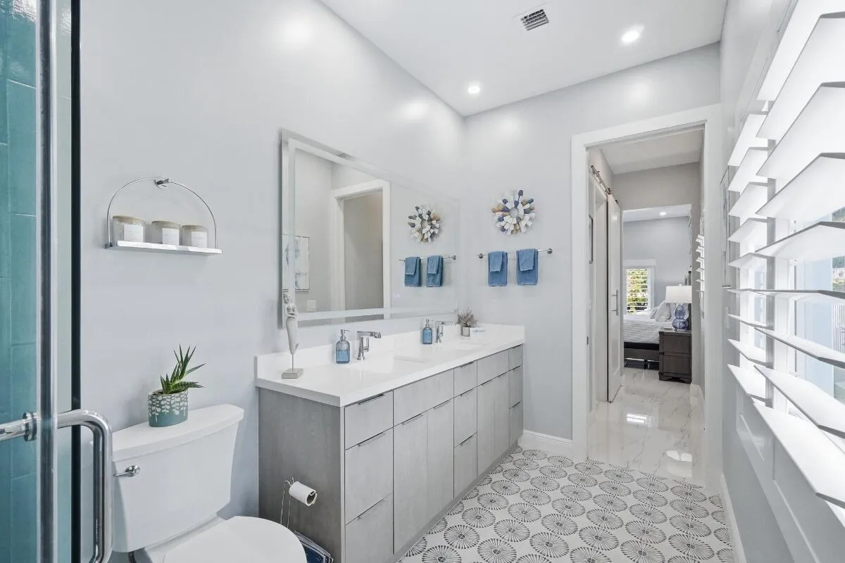 primary bathroom