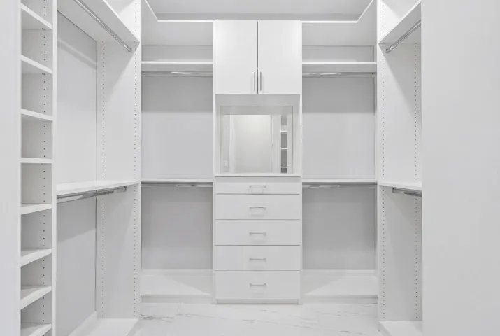 primary walk-in closet