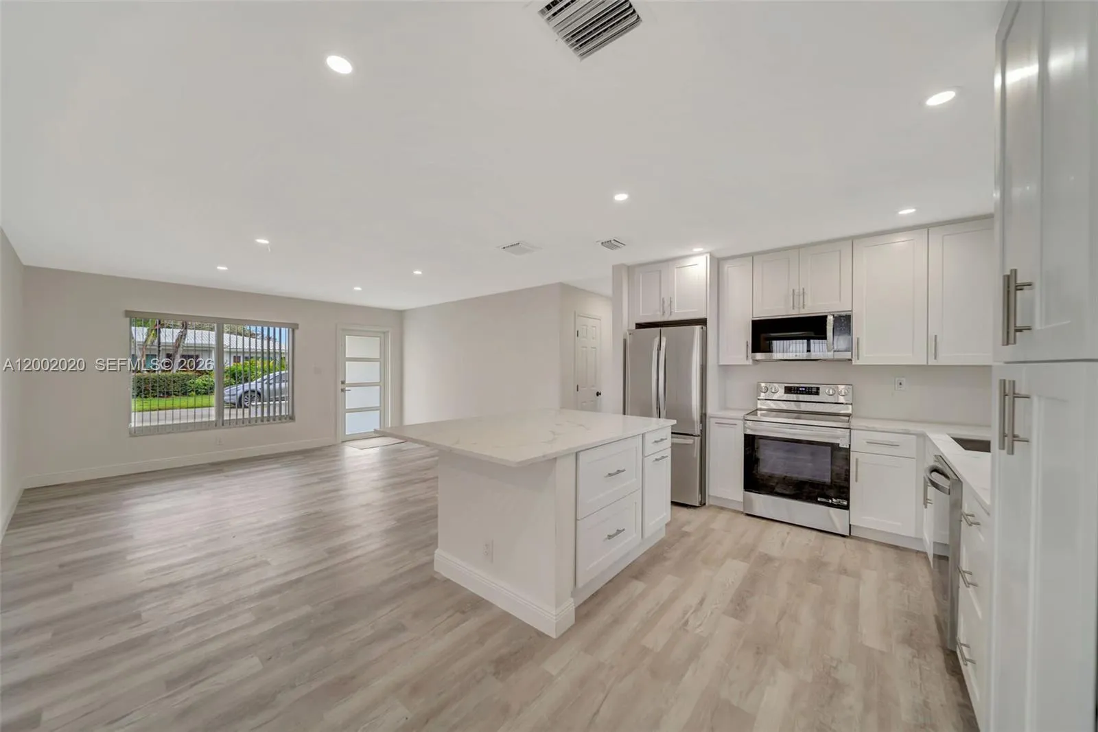 Kitchen workspace and countertop detail