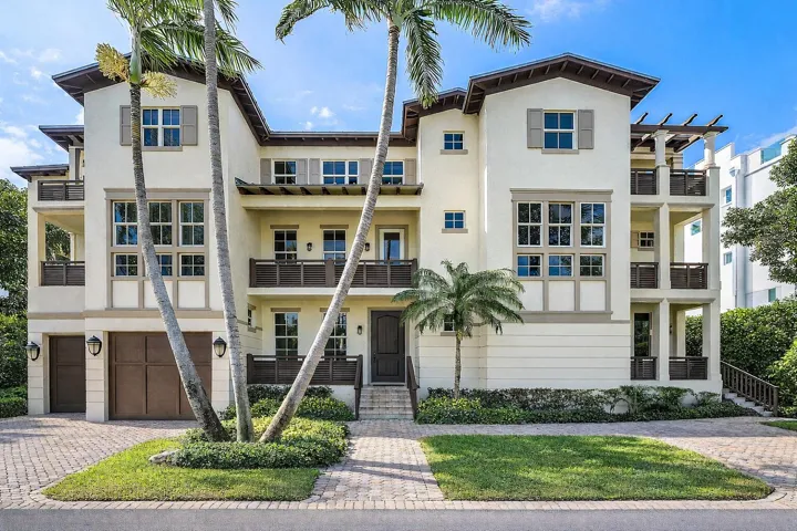 Single family home located on a private drive with only 4 homes. This stunning residence has 7 breezy terraces.