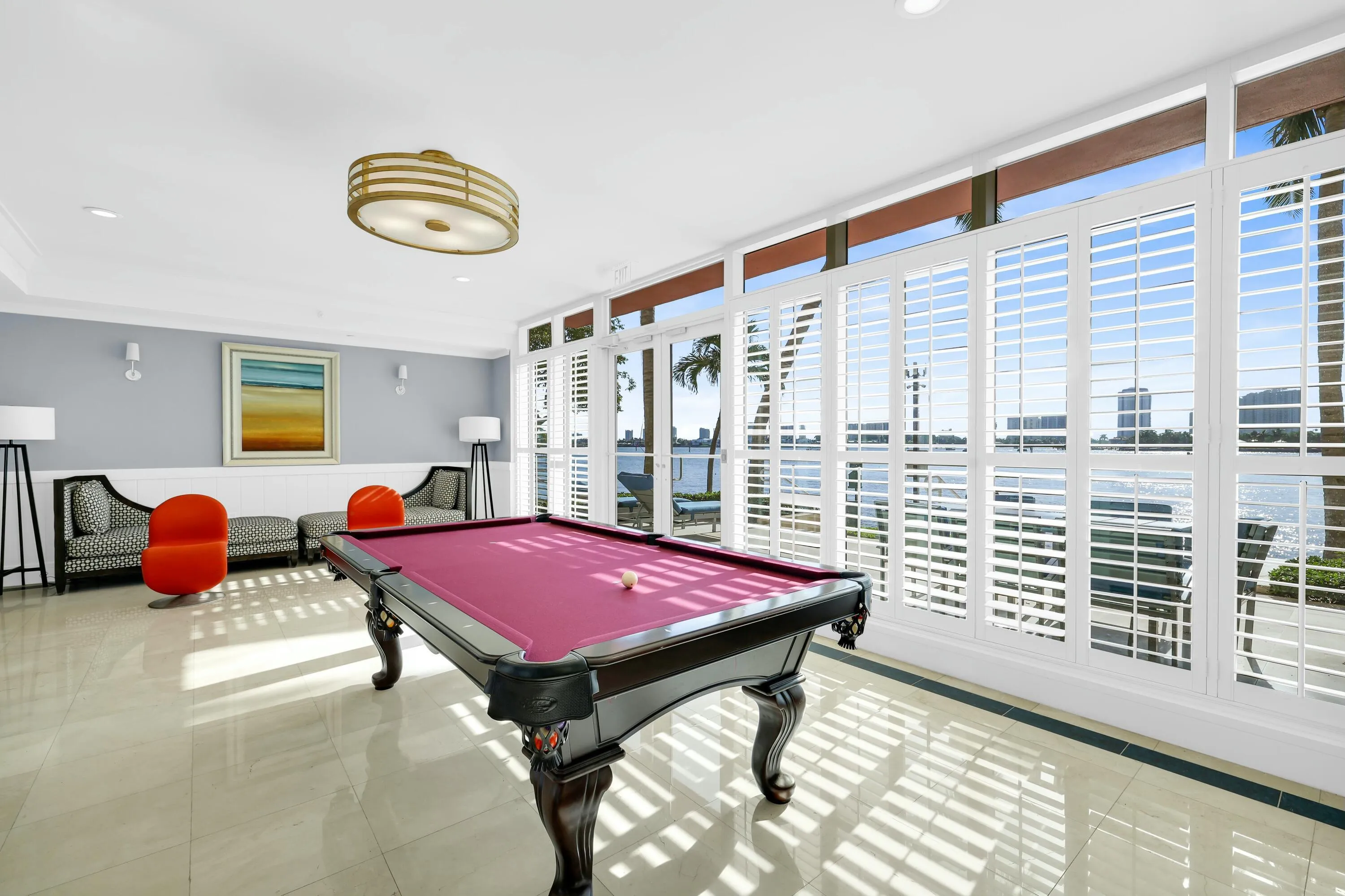 Billiard table