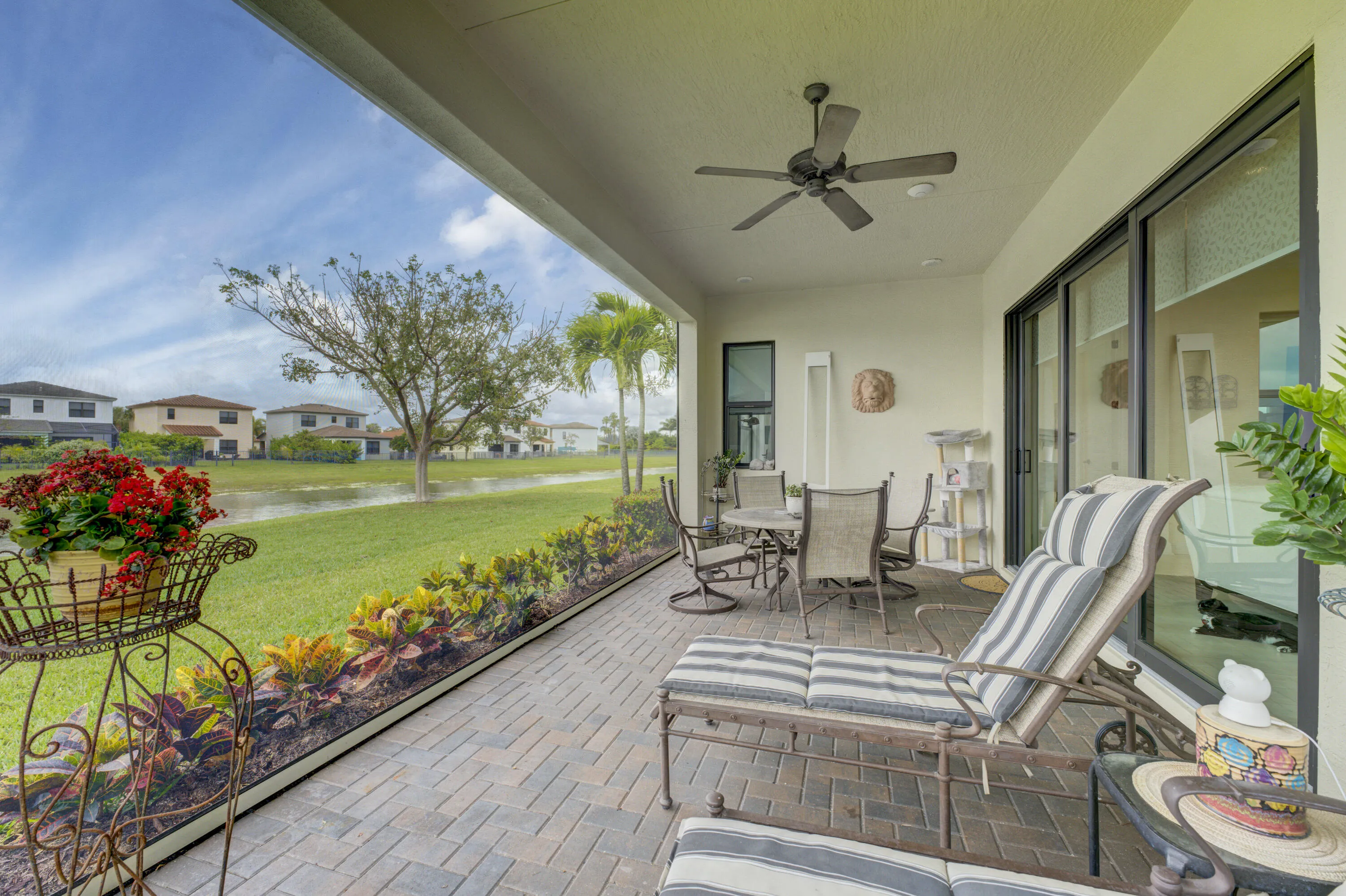 Remote Control Screened Patio