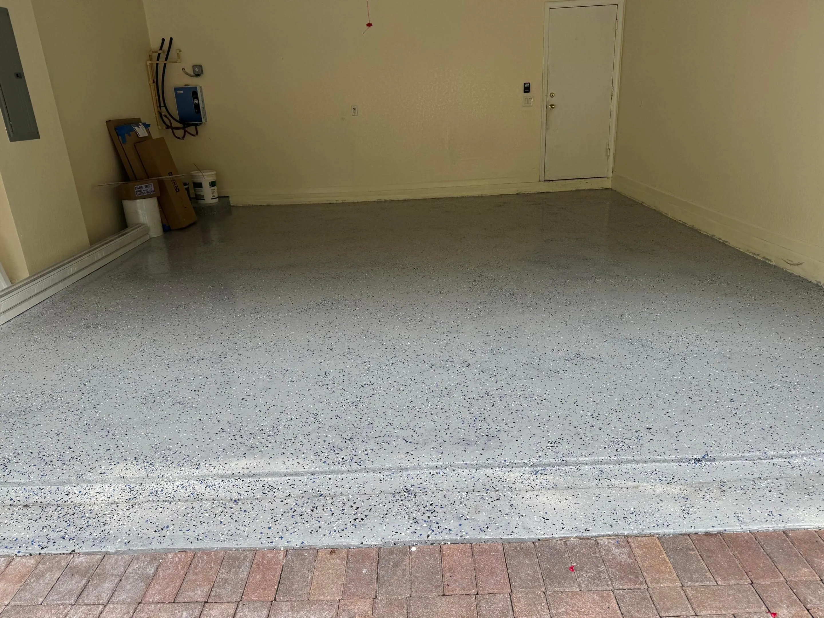 NEW EPOXY GARAGE FLOOR