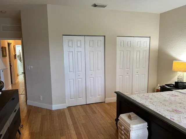 CLOSETS IN MAIN BEDROOM