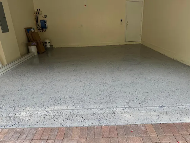 NEW EPOXY GARAGE FLOOR