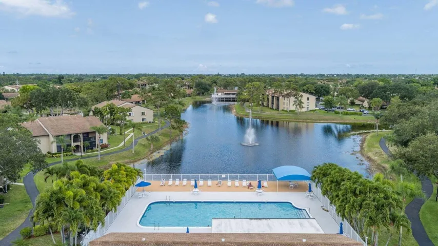 Pool Aerial View
