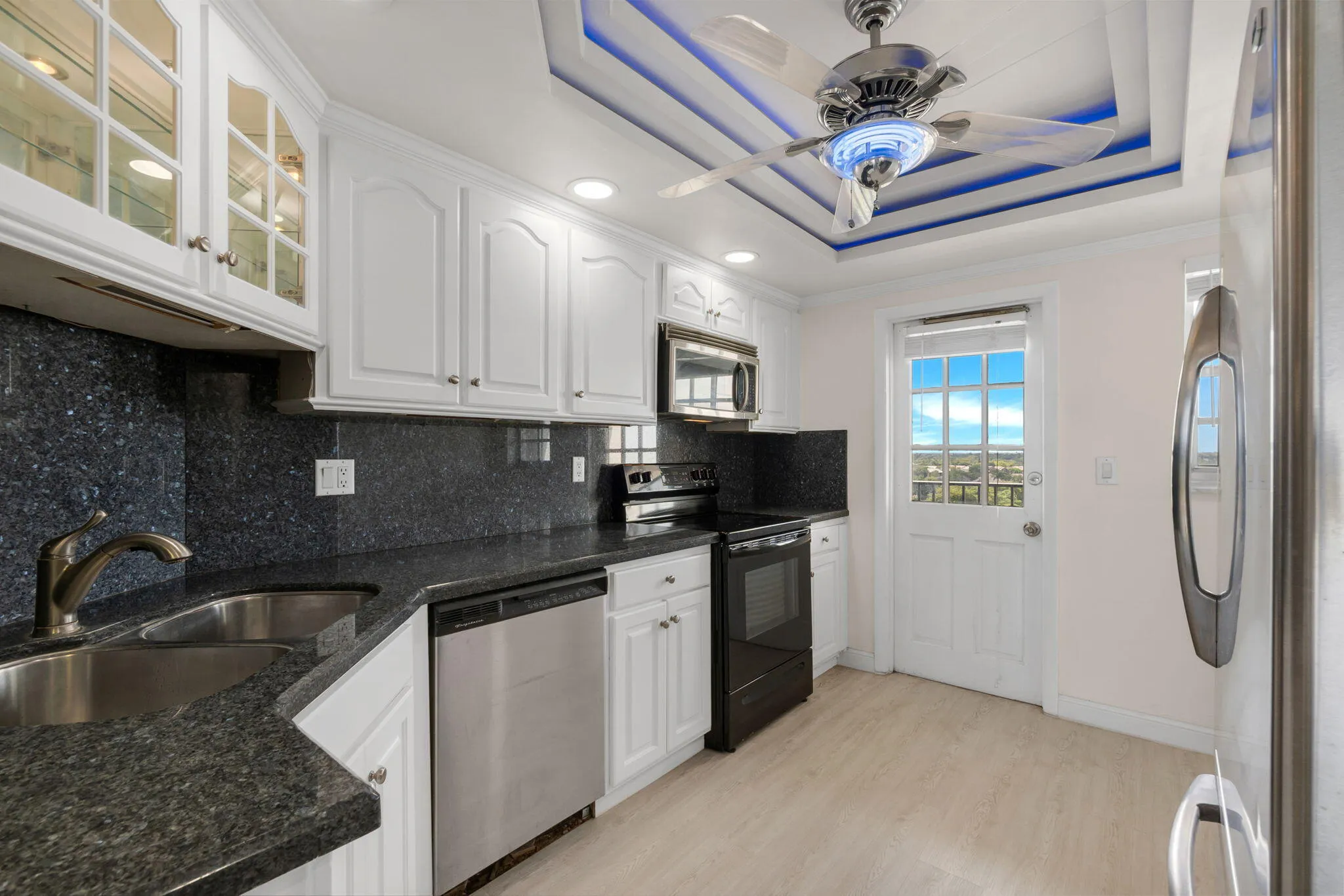 Kitchen view 1