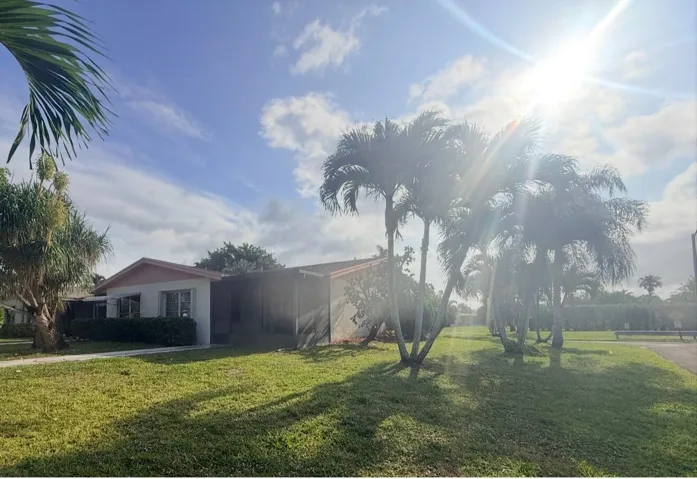 Delray front home