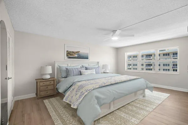 STAGED BEDROOM