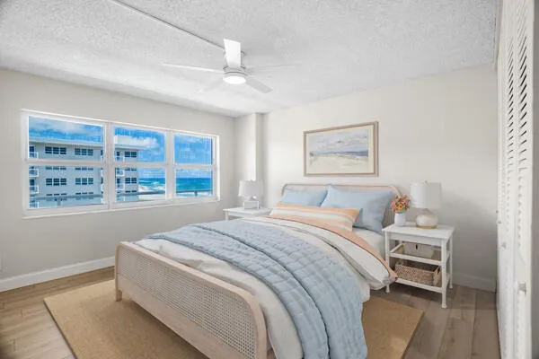 STAGED BEDROOM