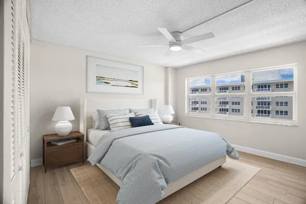 STAGED BEDROOM