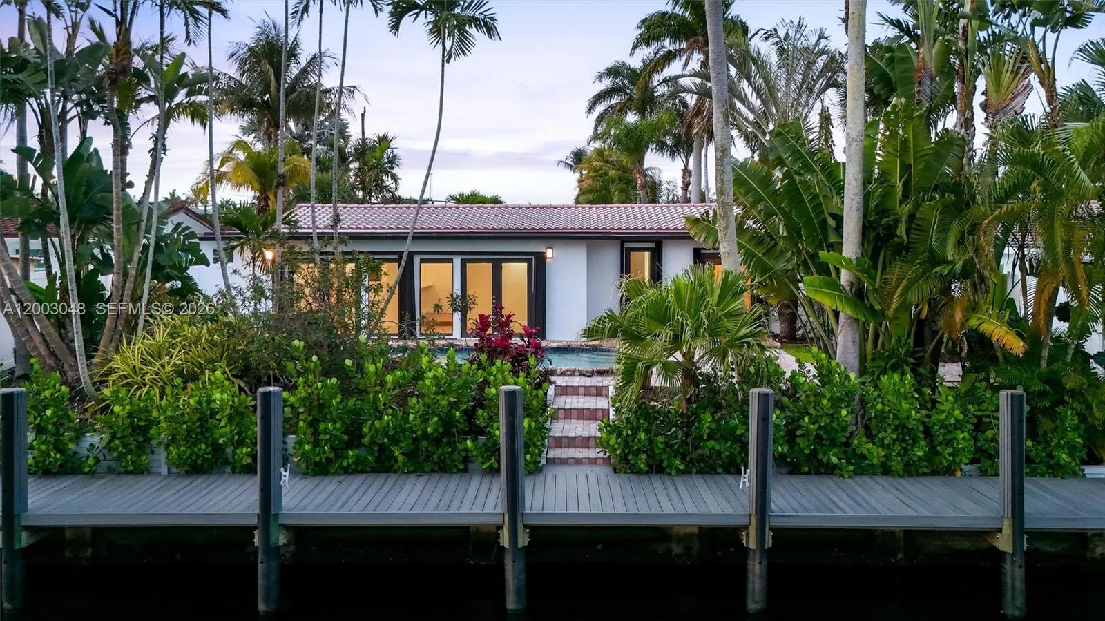 Private Boat Dock | Canal Waterfront | Coconut Palms | South Florida