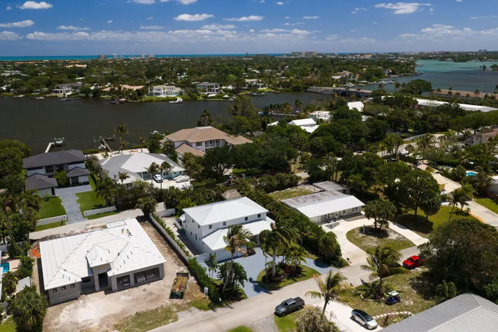 Aerial with Water View