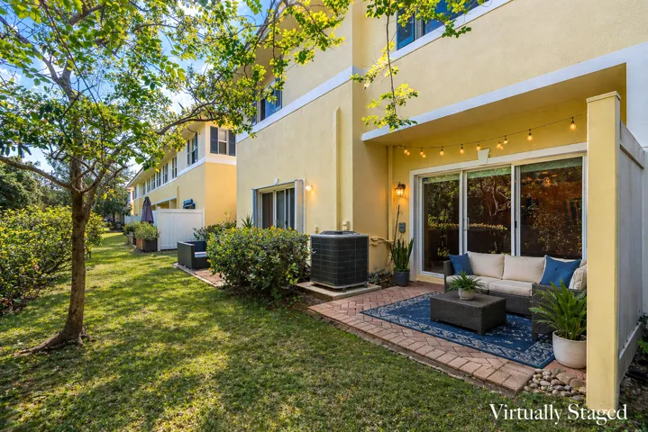 Virtually Staged Patio