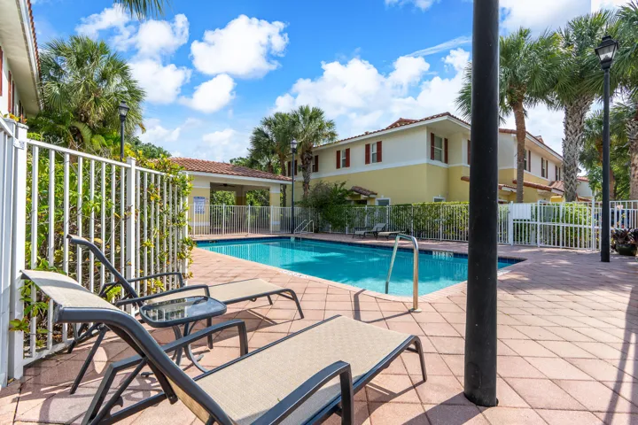 Take a dip in the relaxing community pool