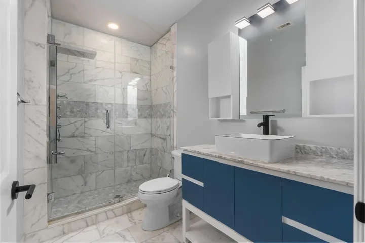 Primary Bathroom with Updated Vanity/Toilet