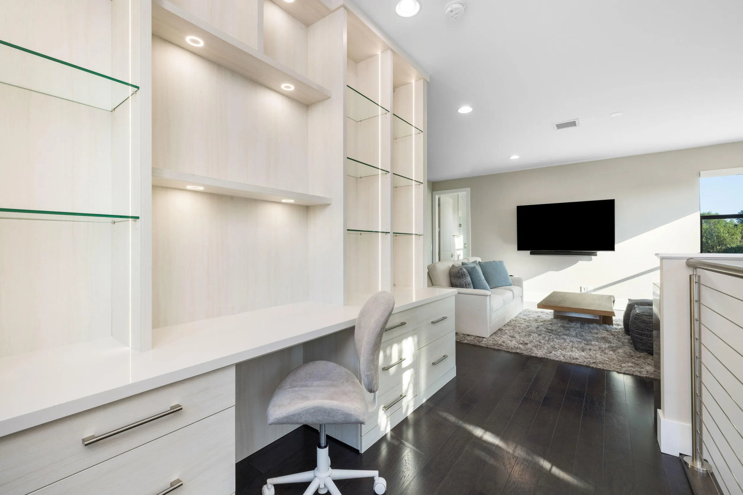 Newly built office