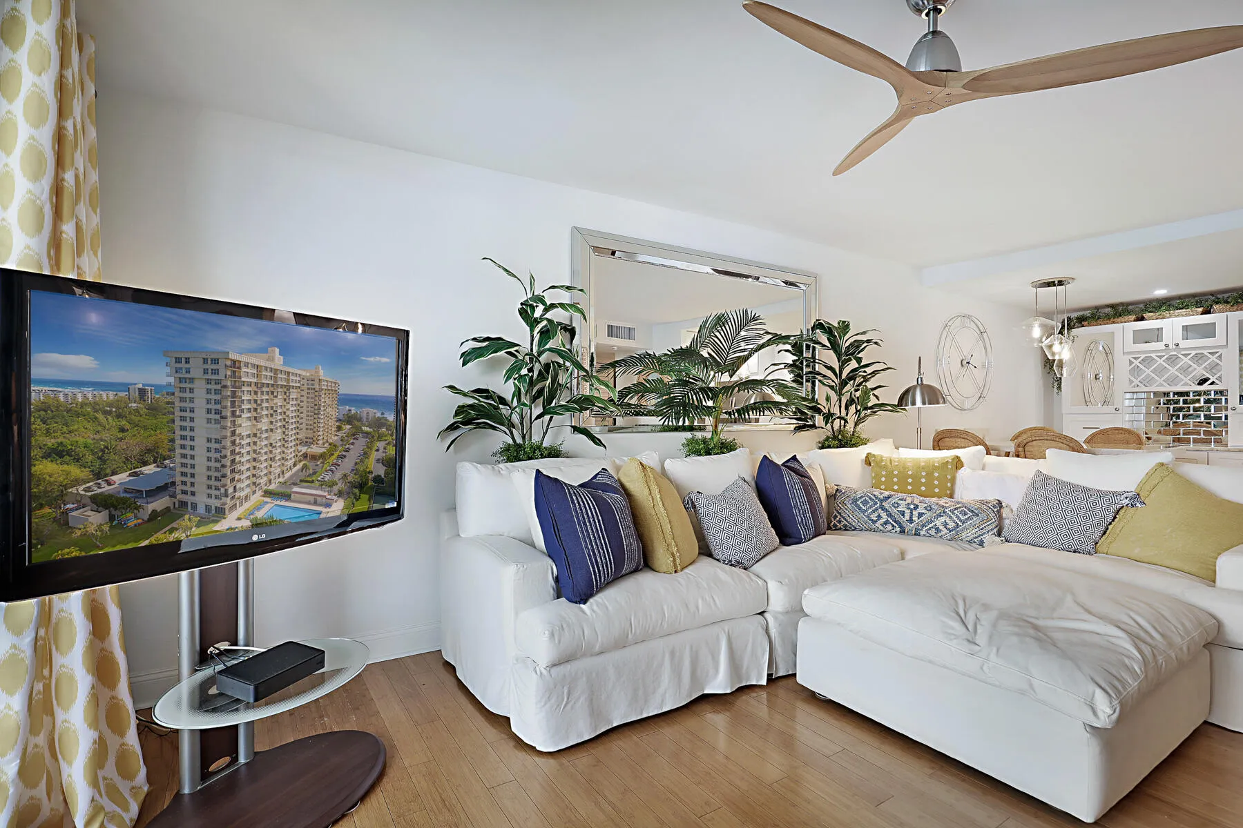 Living space with great views