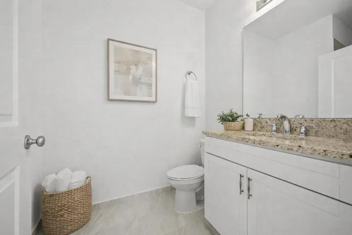 Flex room bathroom
