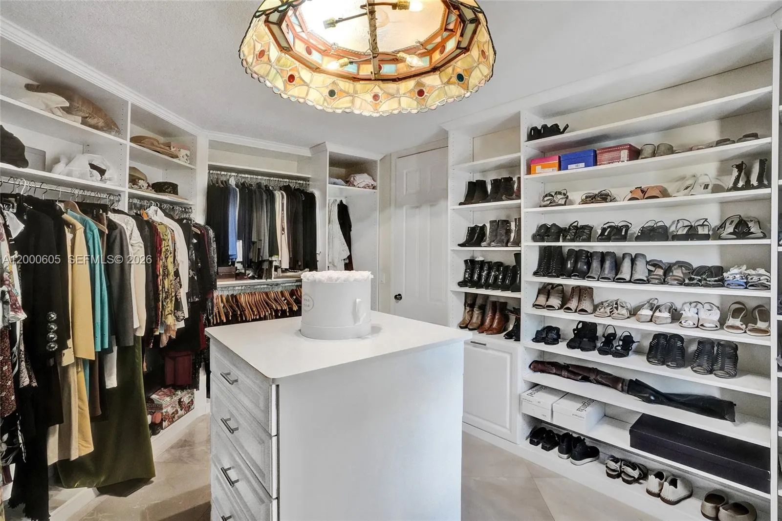 DEN CONVERTED INTO AN EXTRA CLOSET!