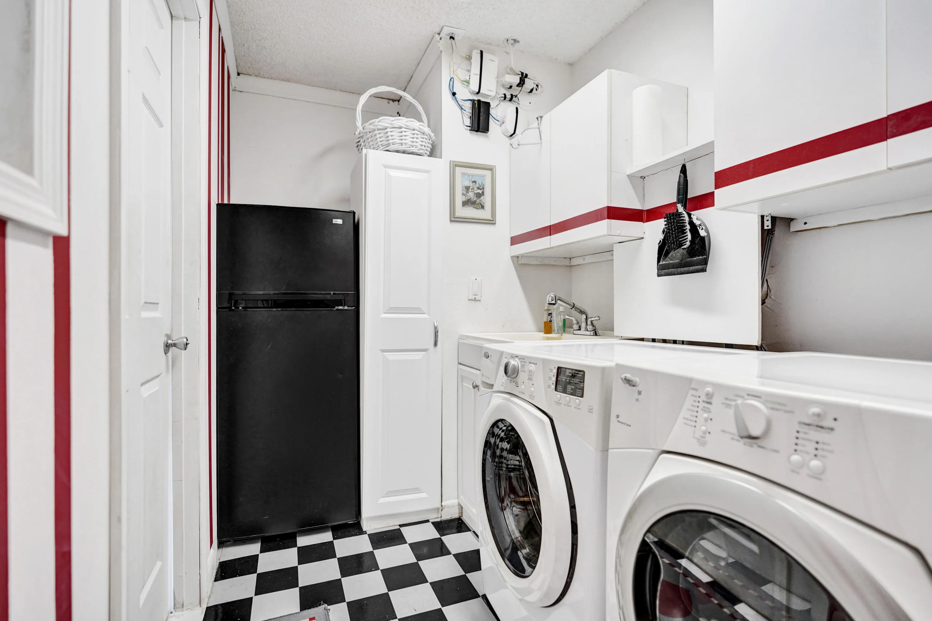 Indoor Laundry Room