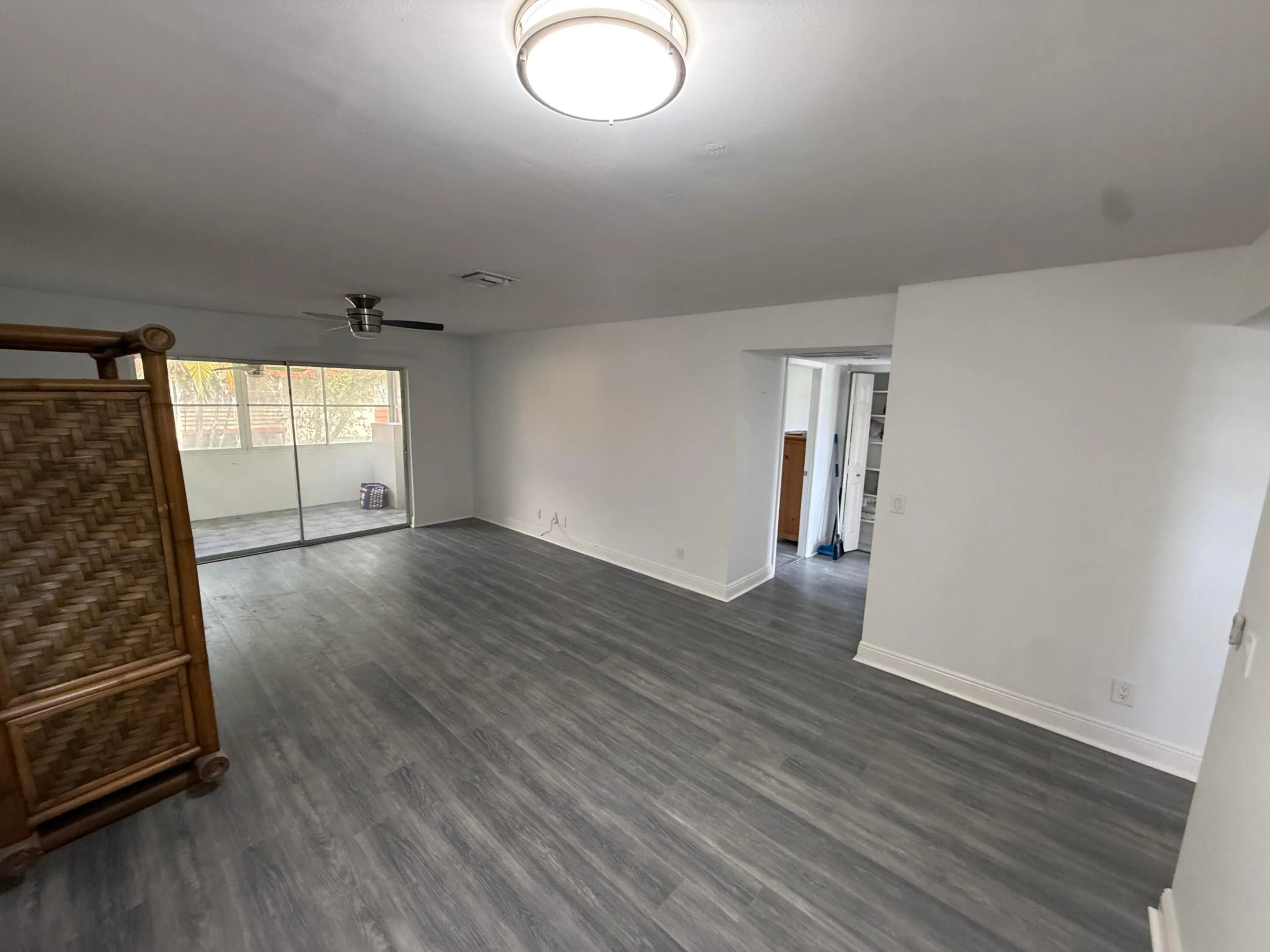Living room Dining room