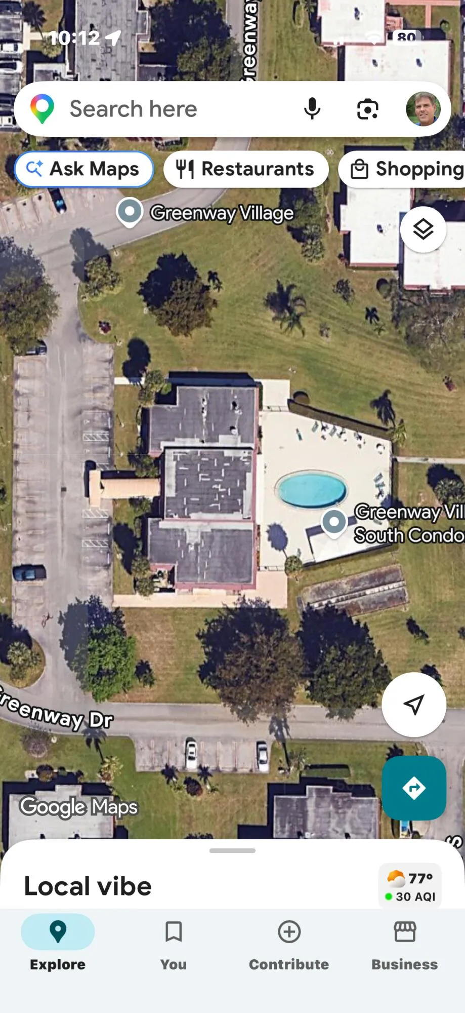 Pool clubhouse