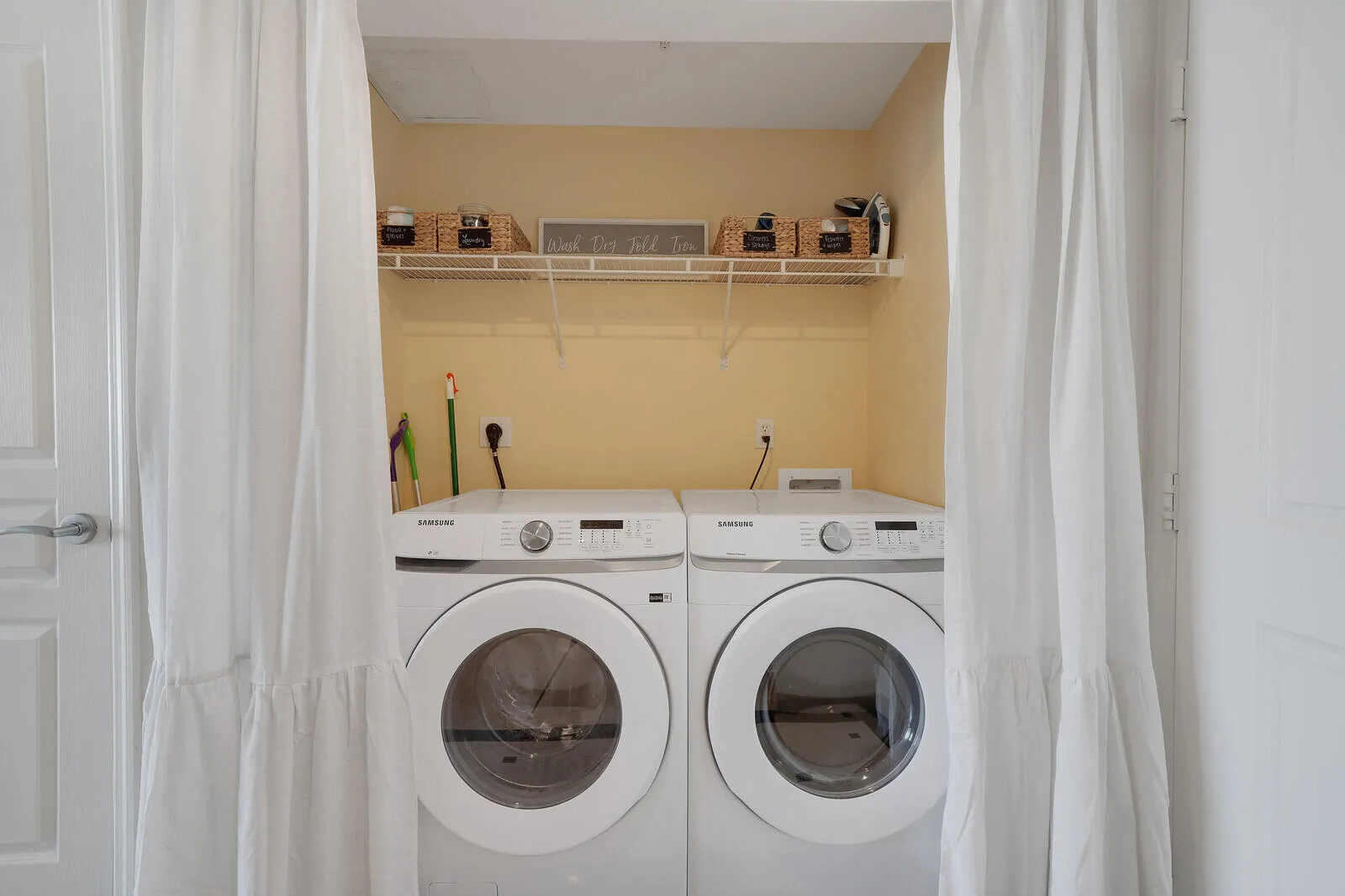 laundry closet