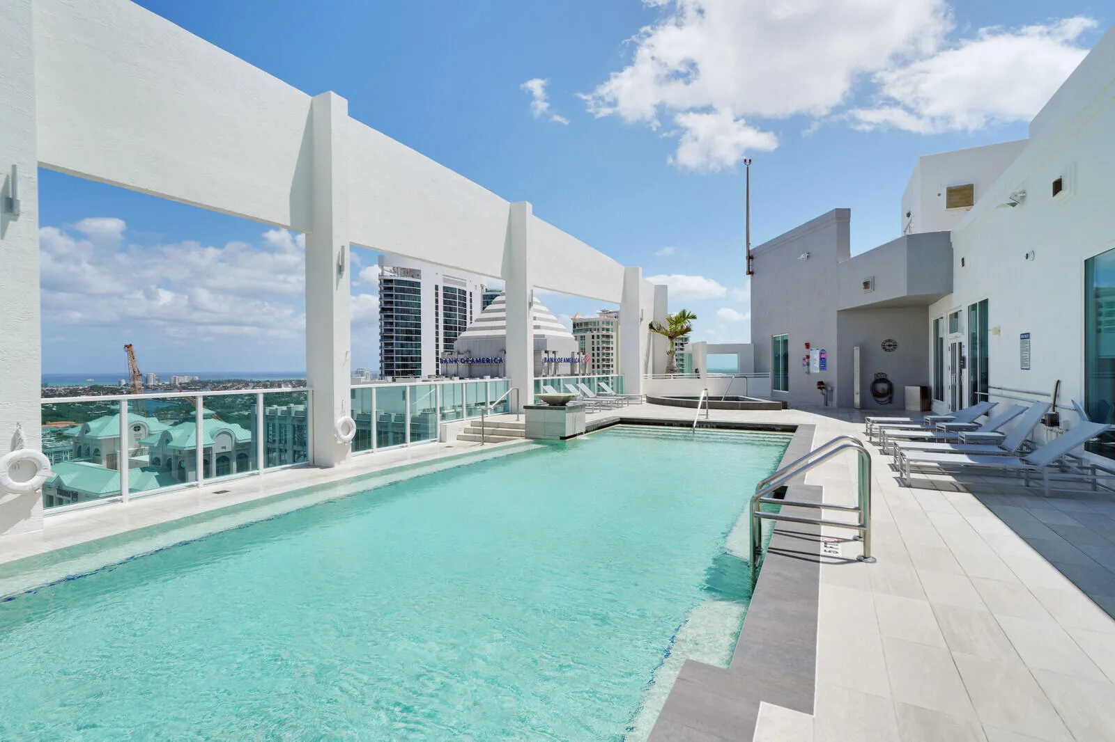 rooftop pool