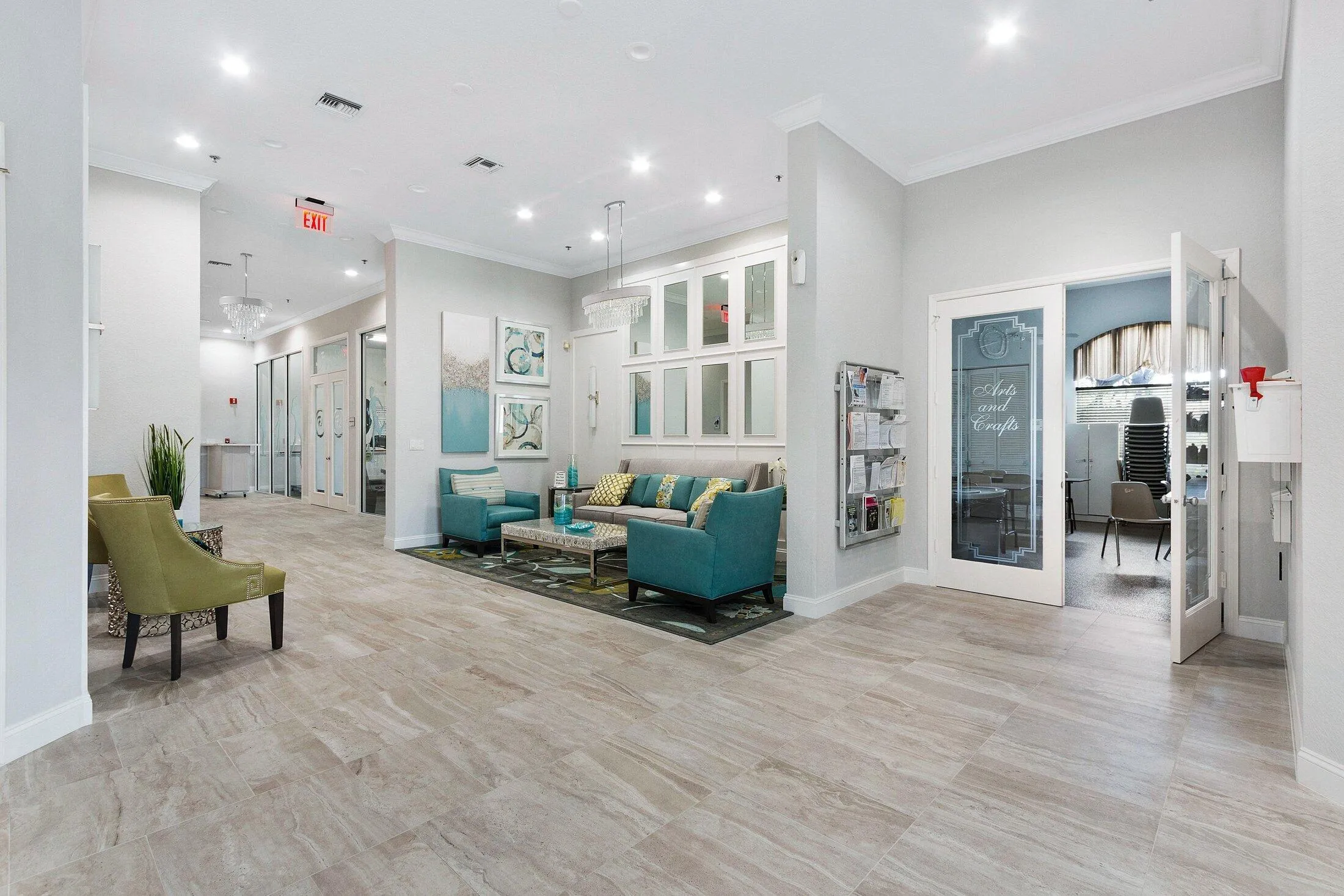 Clubhouse Lobby