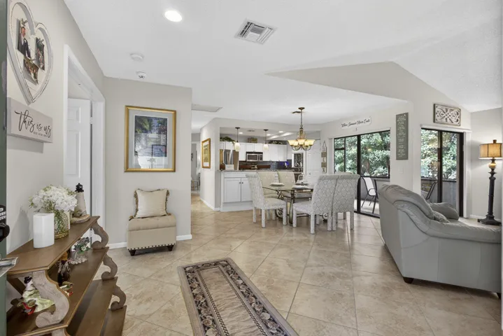 Light bright open floor plan