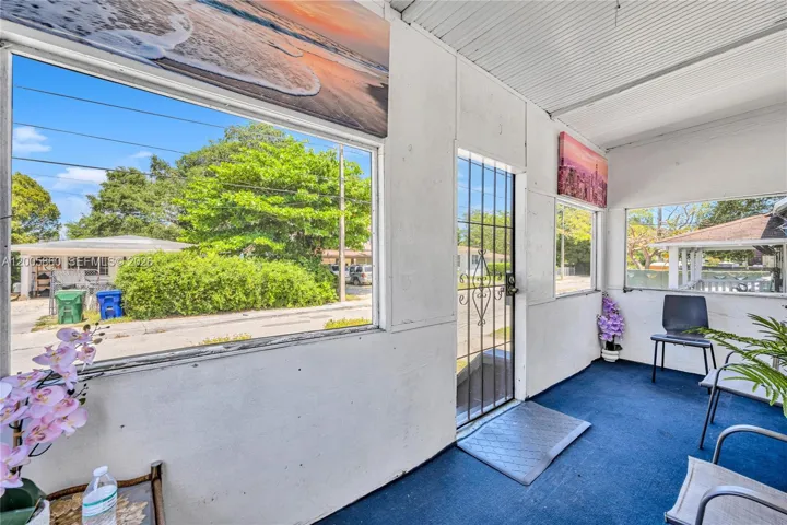enclosed porch