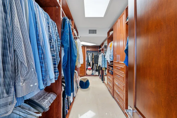 PRIMARY WALK IN CLOSET