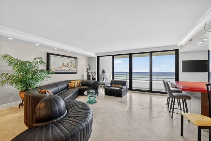 Oceanfront Living Room