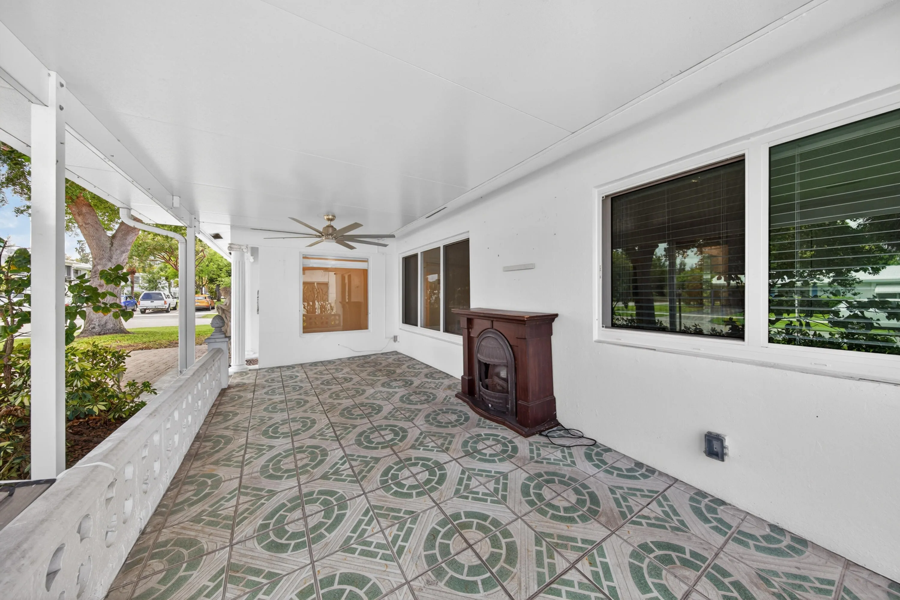 Front porch and IMPACT WINDOWS / DOORS (2023)