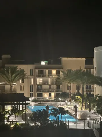night view of pool_5262