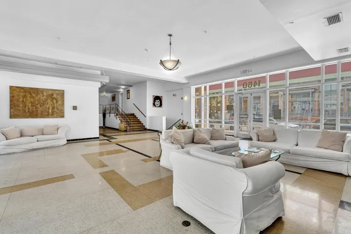 Drake Lobby sitting area