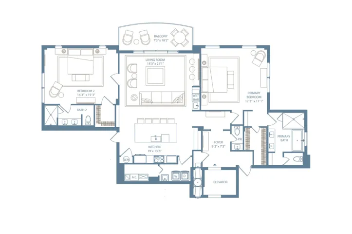 E Floor Plan