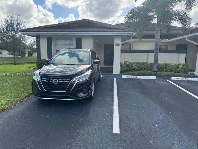 2 reserved parking spots in front of unit.