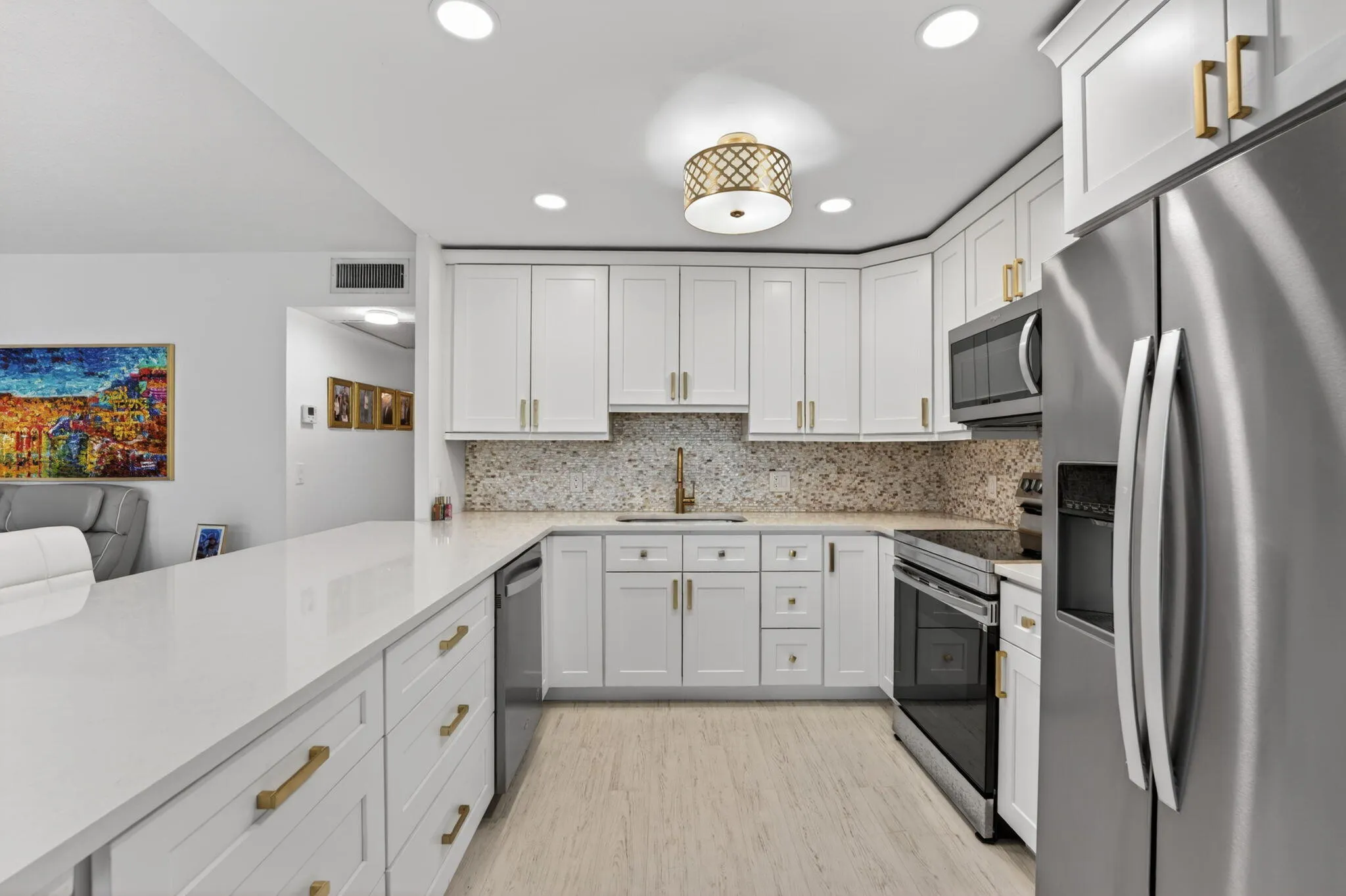 Stainless-steel appliances