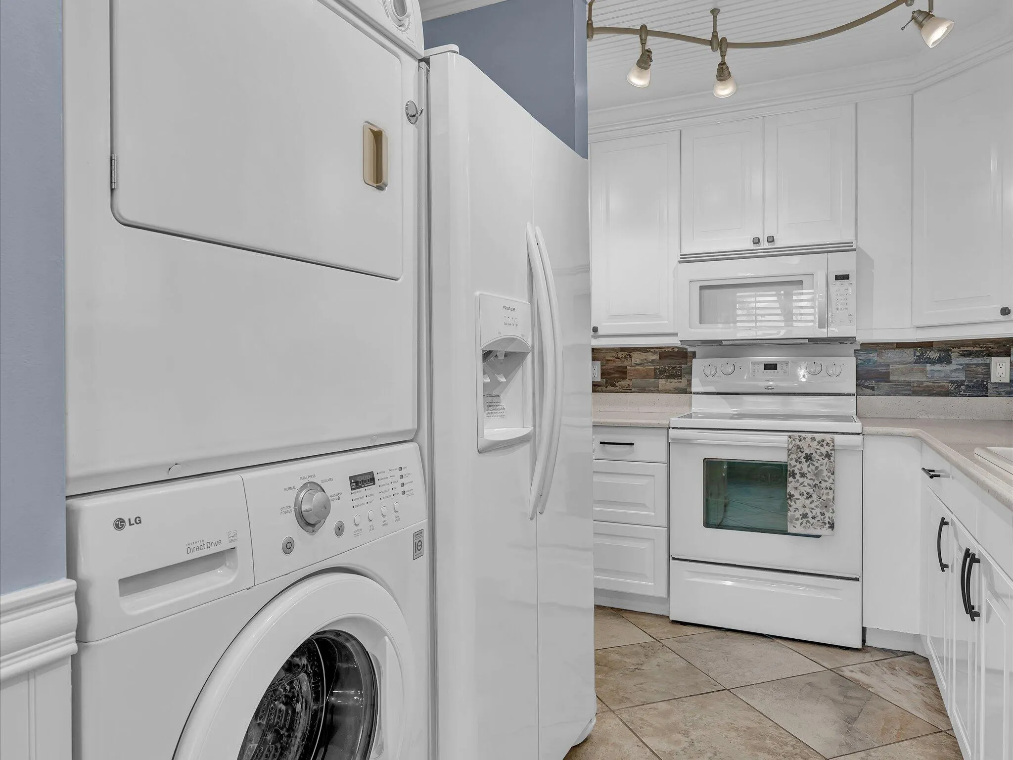 Laundry in Kitchen