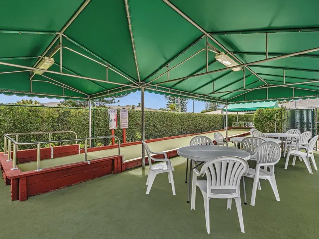Covered Outdoor Seating